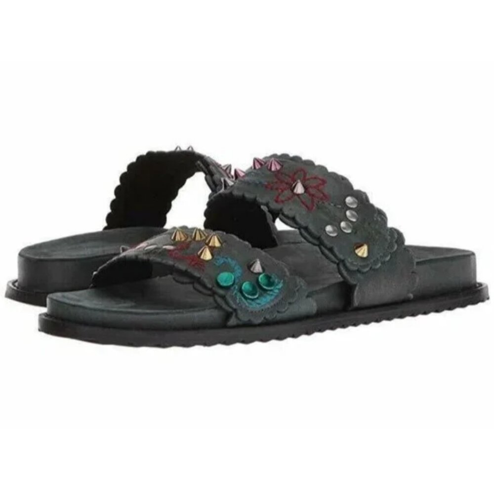 NWOB Free People Spellbound Embroidered Sandal